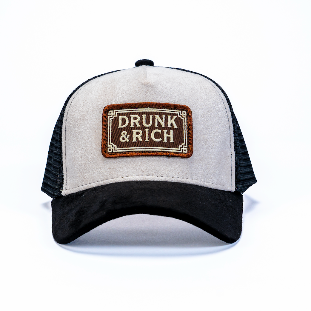 Ivory Noir Trucker Hat