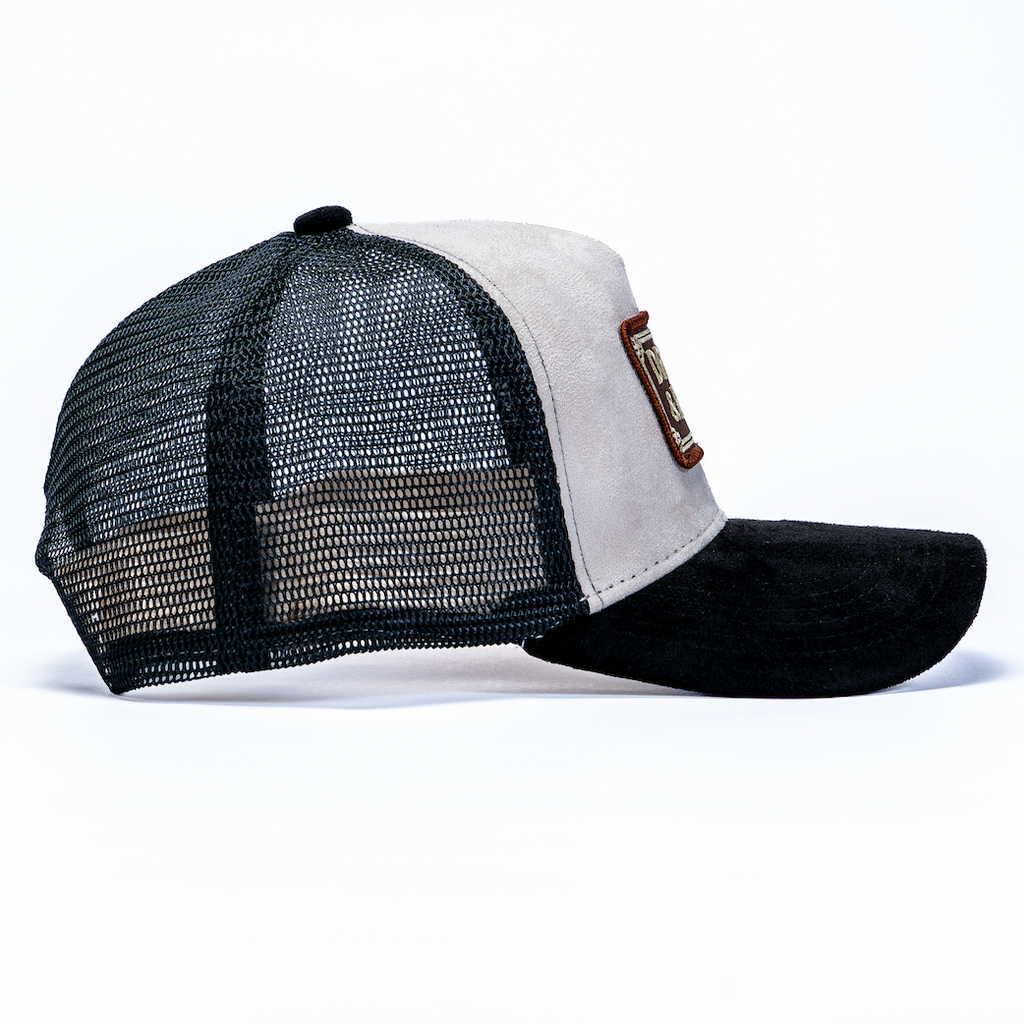Ivory Noir Trucker Hat