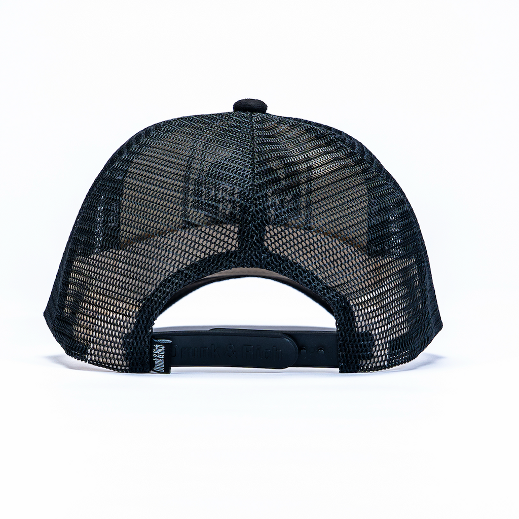 Ivory Noir Trucker Hat