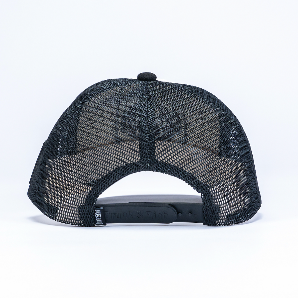 Ivory Noir Trucker Hat