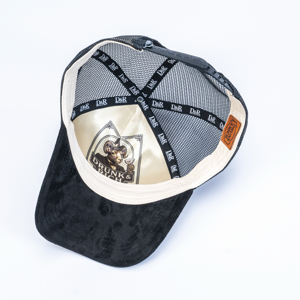 Ivory Noir Trucker Hat